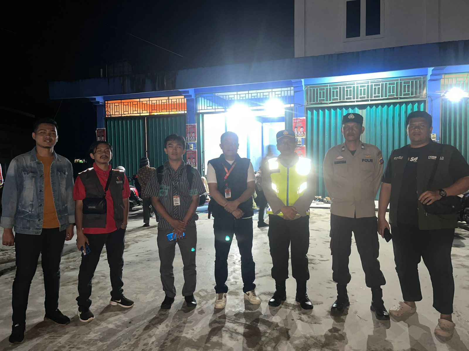 Jamin Keamanan Rangkaian Pemilukada 2024, Polsek Harau Amankan Kegiatan Kampanye Di Wilayah Harau