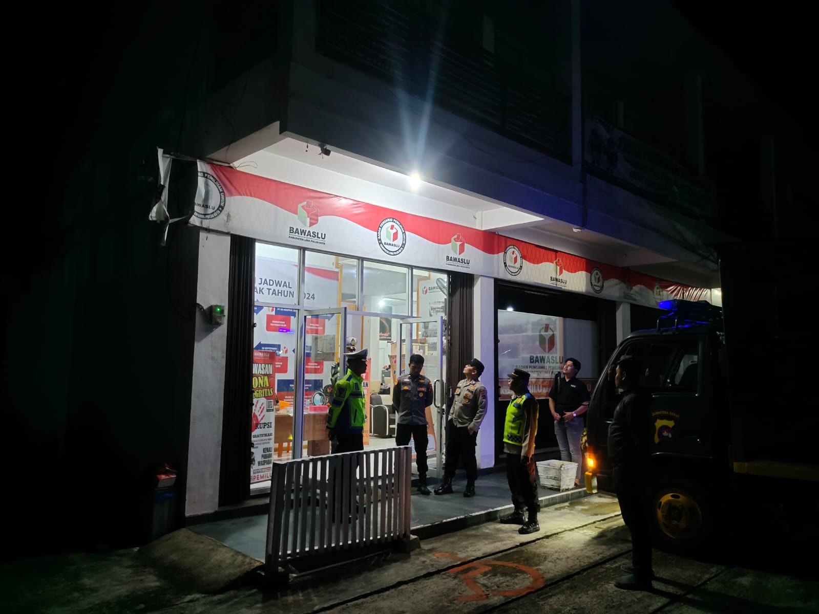 Ciptakan Kamtibmas Aman Jelang Pilkada, Polres 50 Kota Patroli di Kantor KPU dan Bawaslu