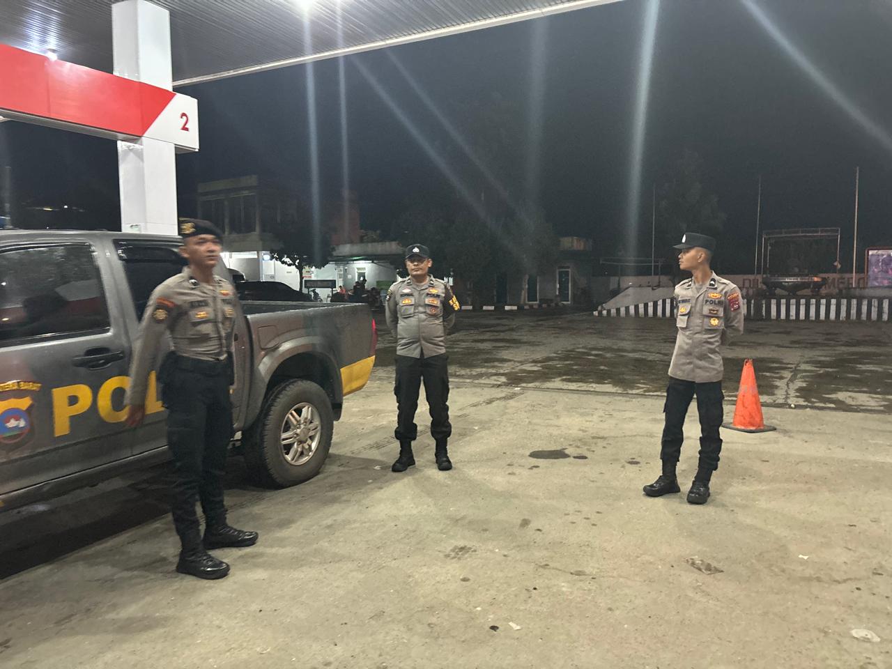 GIAT BLUE LIGHT PATROLI POLRES 50 KOTA PANTAU SITUASI CEGAH TERJADINYA GANGGUAN HARKAMTIBMAS
