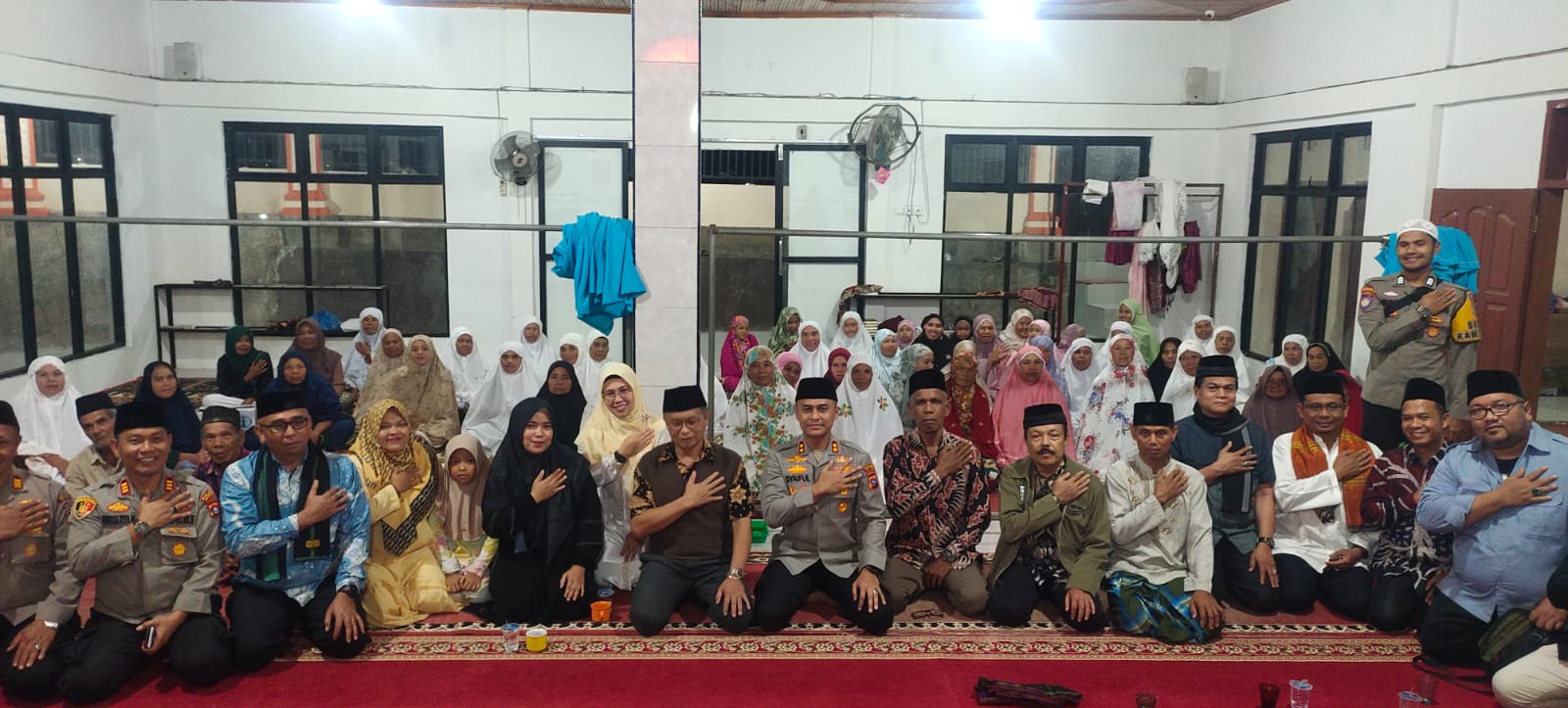 Polres 50 Kota Melakukan Safari Ramadhan di Masjid Al-Jamaah Nagari Solok Bio Bio