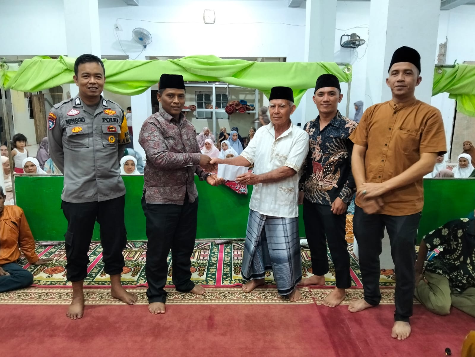 Safari Ramadhan Bhabinkamtibmas Polsek Guguk dan Pemerintah Nagari Simpang Kapuak Kecamatan Mungka. 