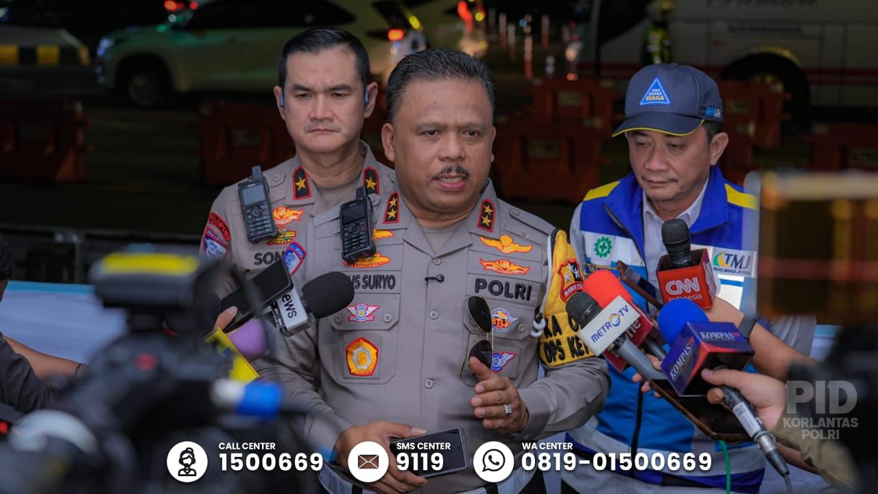 Kakorlantas Pantau Pergerakan Arus Balik di GT Banyumanik: 40 Persen Kendaraan Mengarah ke Jakarta