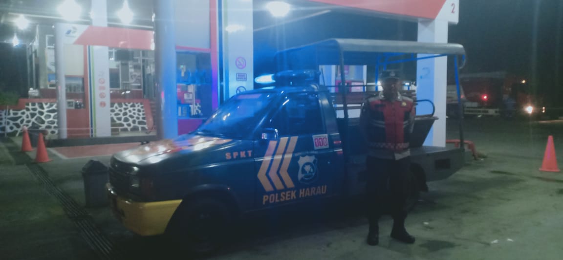 POLSEK HARAU MELAKSANAKAN GIAT PATROLI GUNA ANTISIPASI TAURAN DAN BALAP LIAR