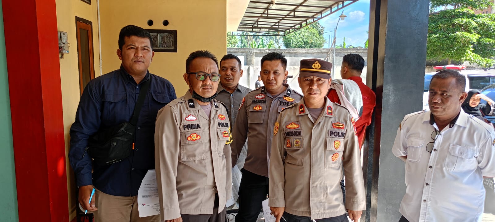 BHABINKAMTIBMAS GUGUAK VIII KOTO HADIRI SOSIALISASI GERMAS UNTUK DUKUNG KESEHATAN MASYARAKAT
