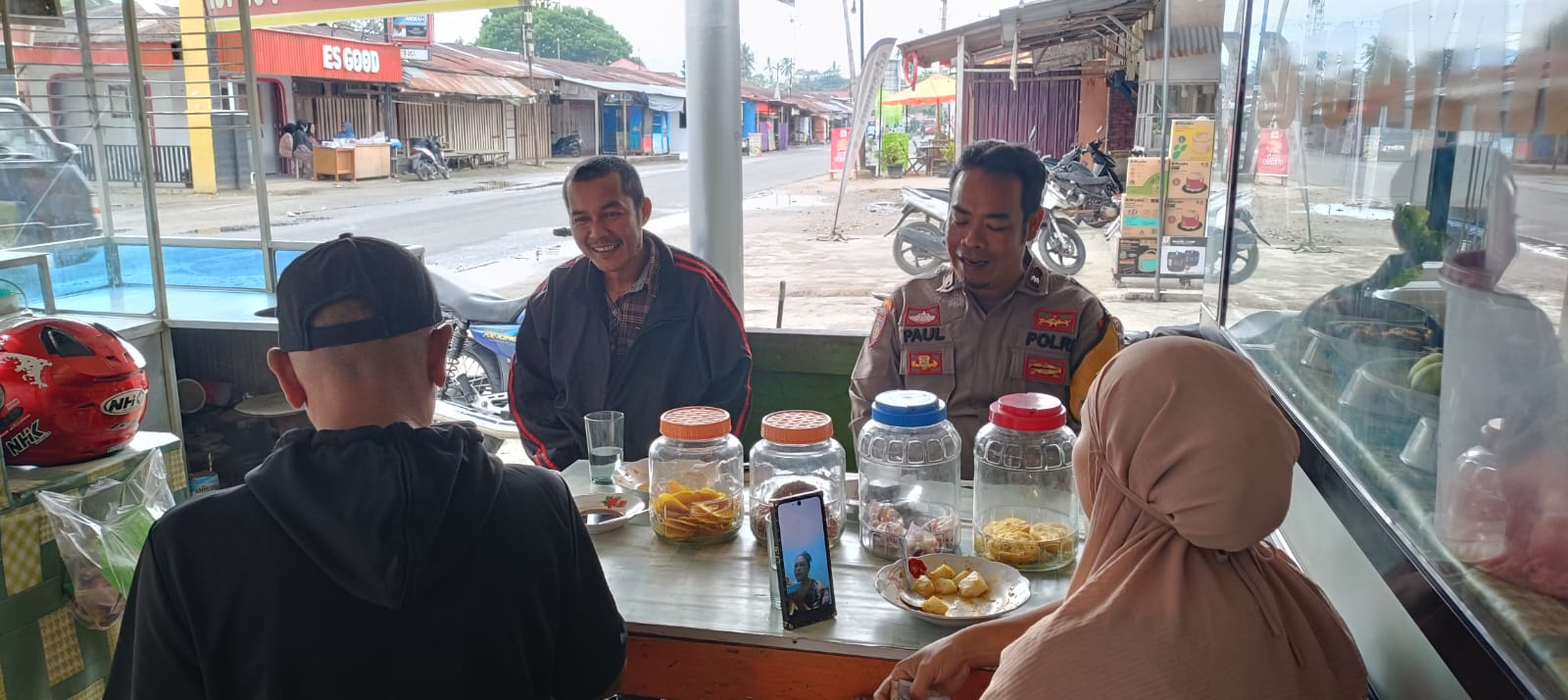 BHABINKAMTIBMAS AIPDA YULVARIZALDI IMBAU WARGA JORONG SULIKI BARUA ANTISIPASI KARHUTLA DI MUSIM KEMARAU