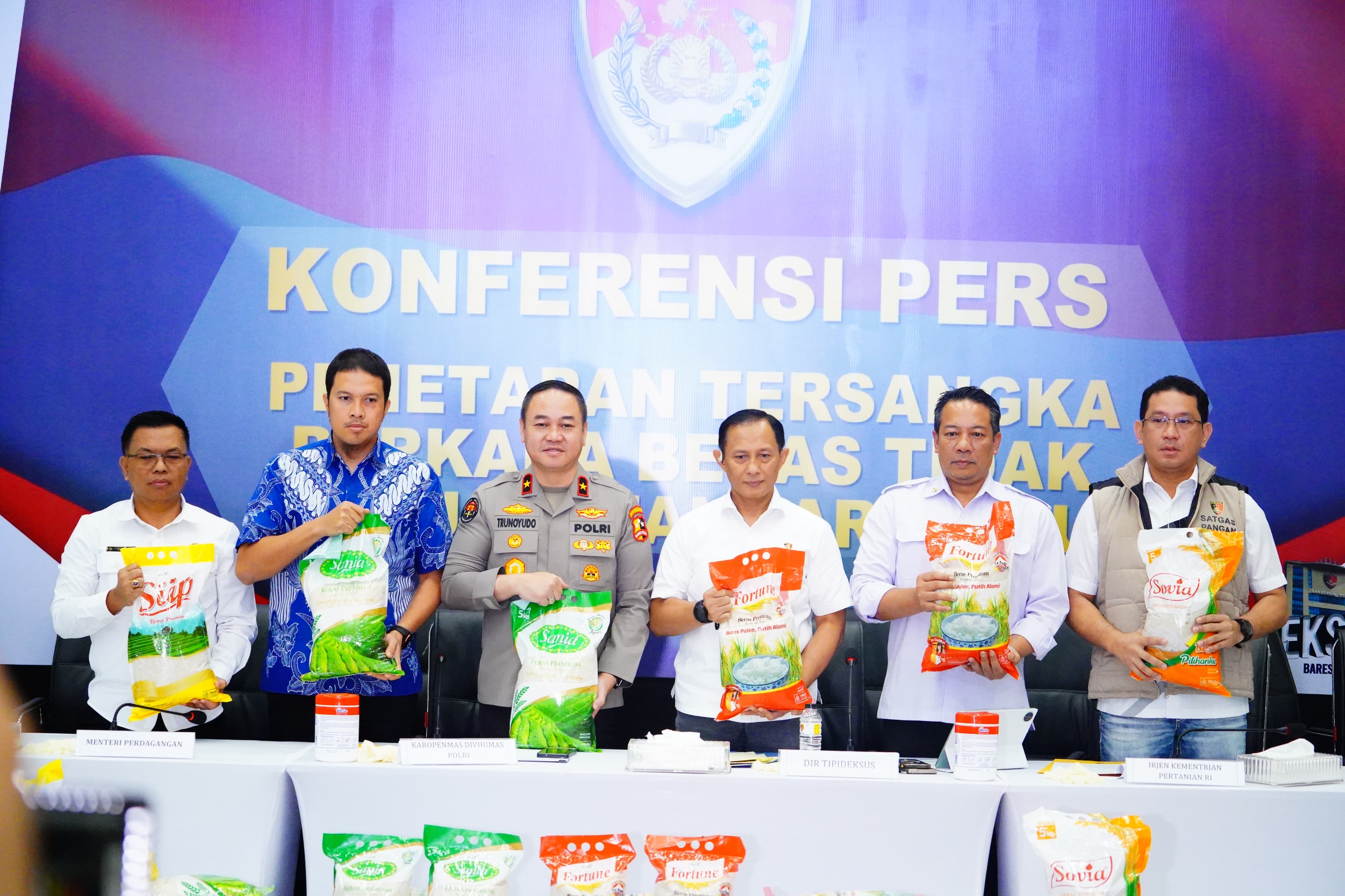 Kasus Beras Oplosan Tiga Petinggi PT PIM Jadi Tersangka