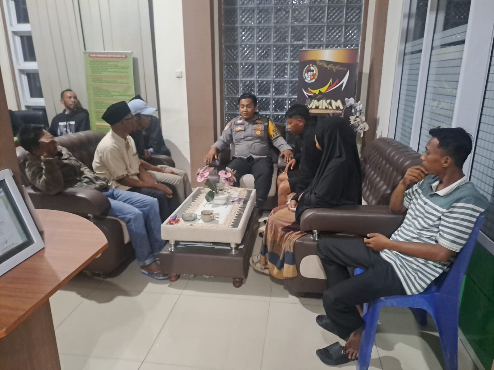 Bhabinkamtibmas Nagari Taram Selesaikan Kasus Dugaan Penganiayaan Melalui Problem Solving